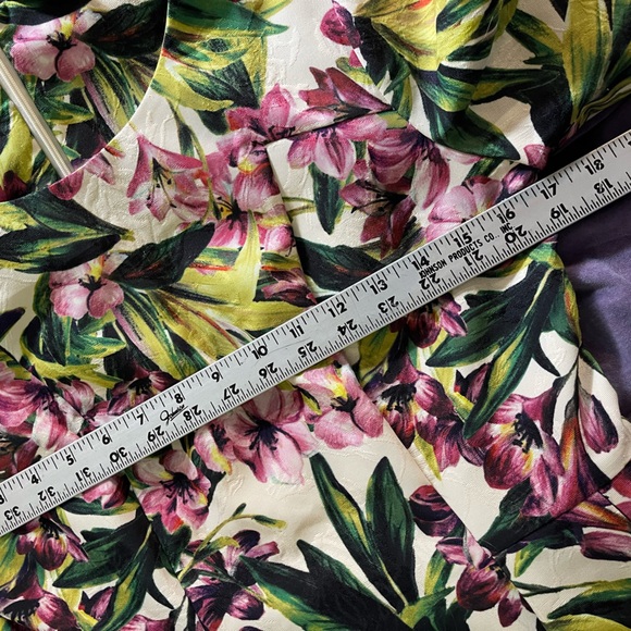 KAYA & SLOANE Floral Dress Sz S - Picture 5 of 7